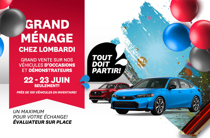 Bannière de GRAND MÉNAGE CHEZ LOMBARDI!
